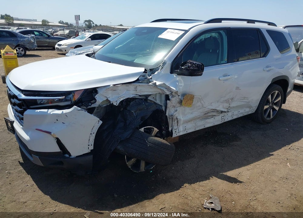 2023 HONDA PILOT AWD ELITE VIN: 5FNYG1H85PB006516