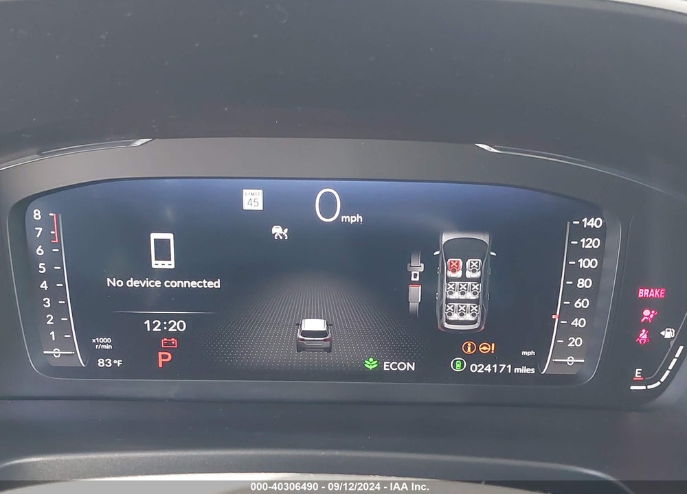 2023 HONDA PILOT AWD ELITE VIN: 5FNYG1H85PB006516
