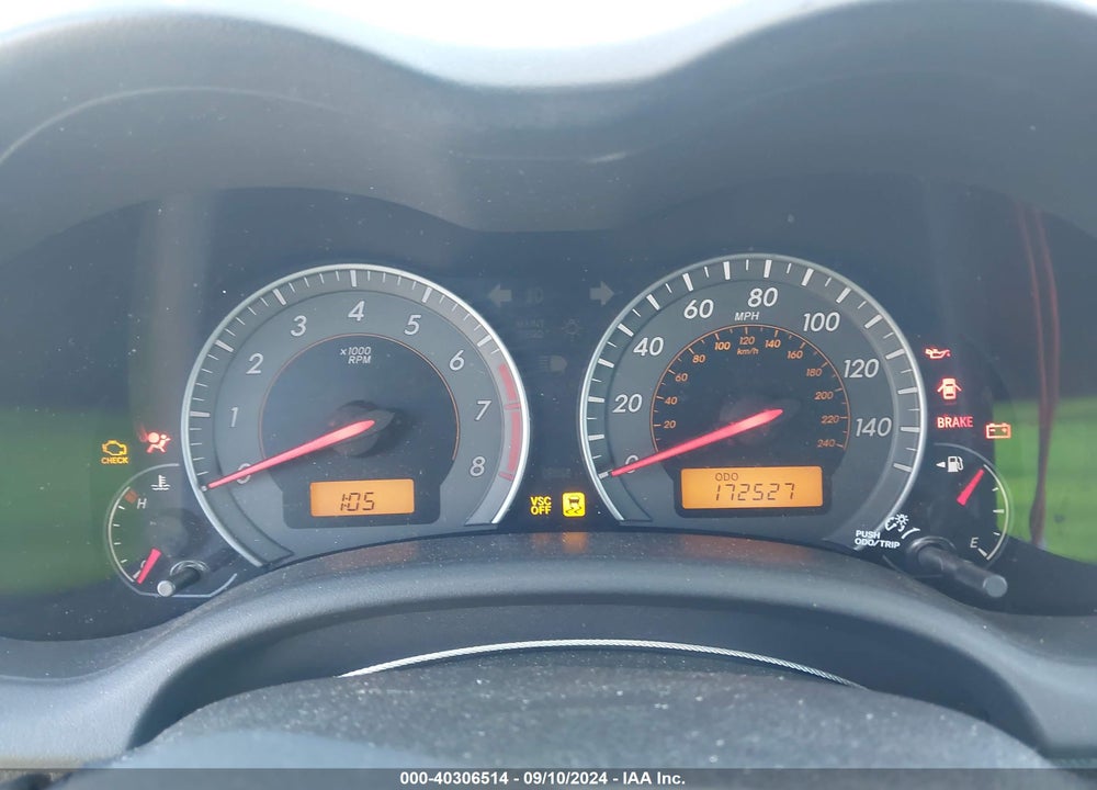 2009 TOYOTA COROLLA XRS VIN: 1NXBE40E89Z021368