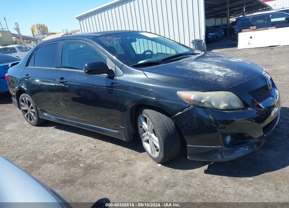 2009 TOYOTA COROLLA XRS VIN: 1NXBE40E89Z021368