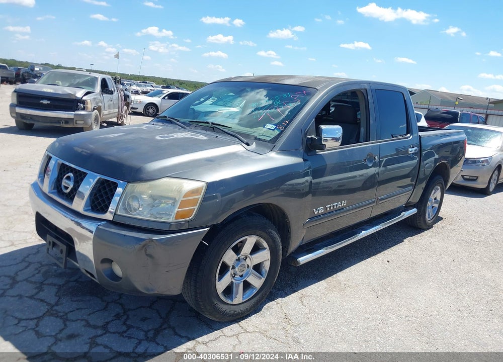 2005 NISSAN TITAN LE/SE/XE VIN: 1N6BA07A65N547530