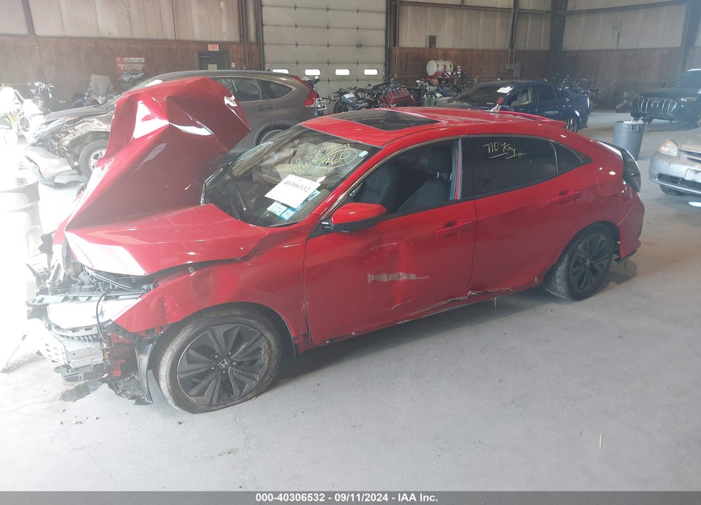 2018 HONDA CIVIC EX VIN: SHHFK7H54JU424876