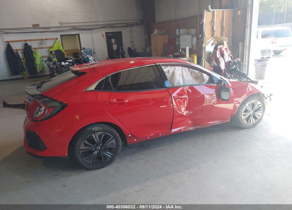 2018 HONDA CIVIC EX VIN: SHHFK7H54JU424876
