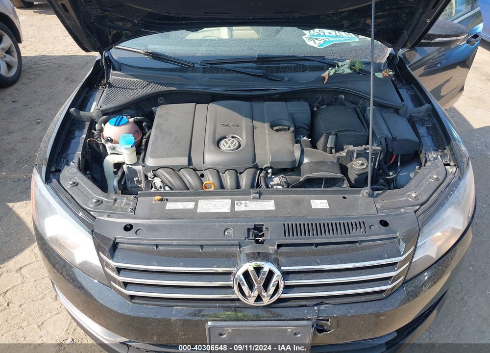 2012 VOLKSWAGEN PASSAT 2.5L SE VIN: 1VWBH7A30CC101543