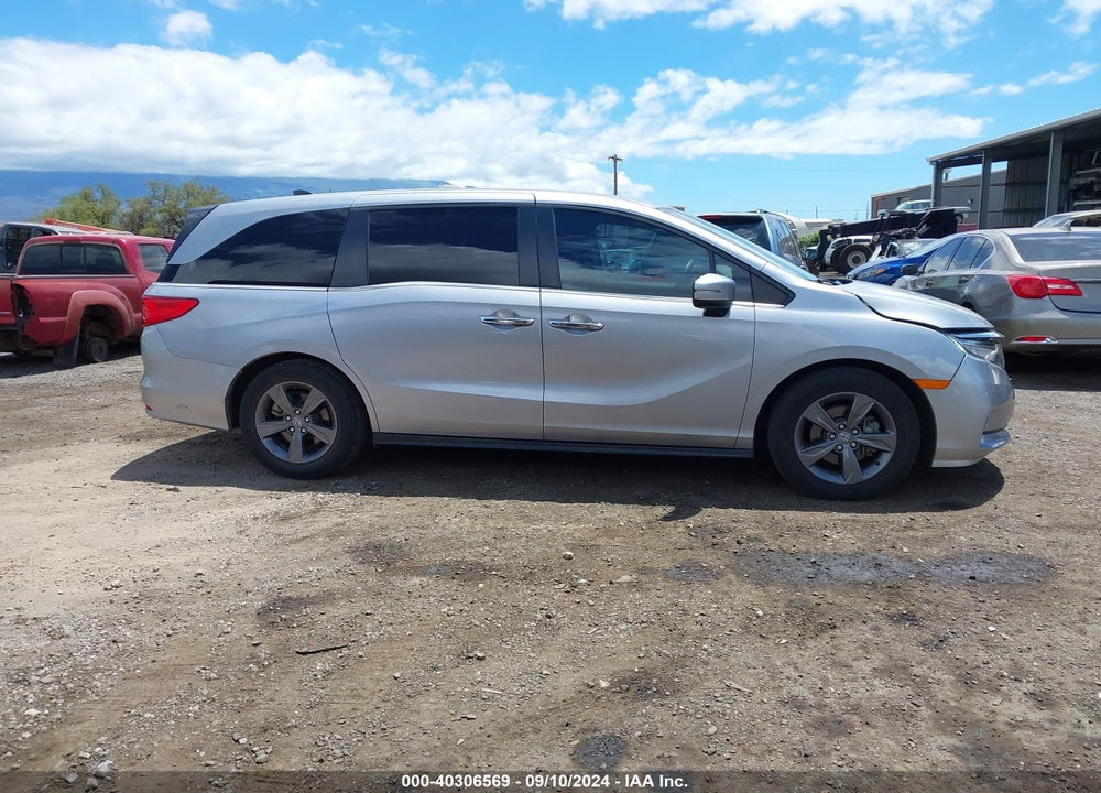 2022 HONDA ODYSSEY EX VIN: 5FNRL6H55NB029388