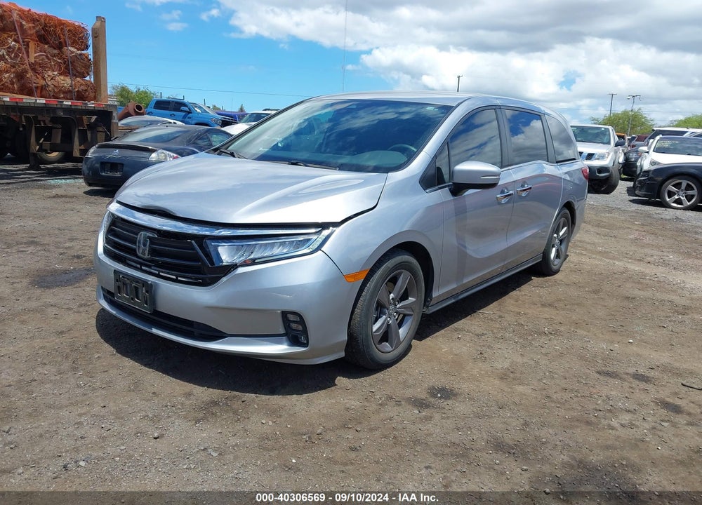 2022 HONDA ODYSSEY EX VIN: 5FNRL6H55NB029388