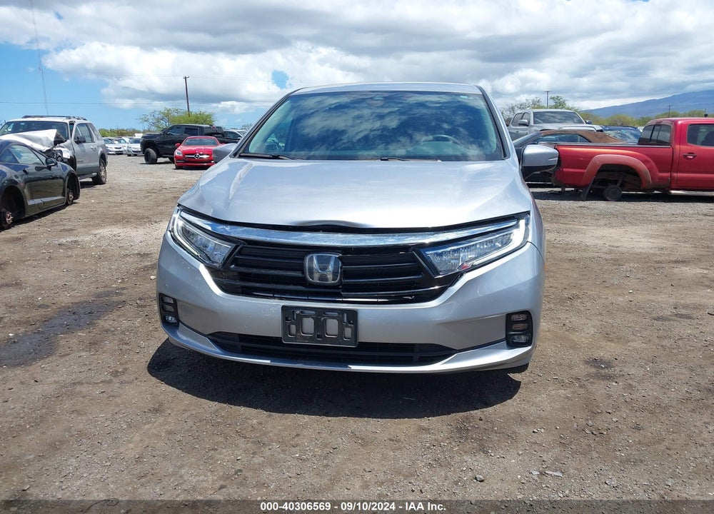 2022 HONDA ODYSSEY EX VIN: 5FNRL6H55NB029388