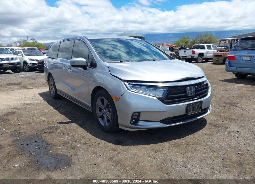 2022 HONDA ODYSSEY EX VIN: 5FNRL6H55NB029388