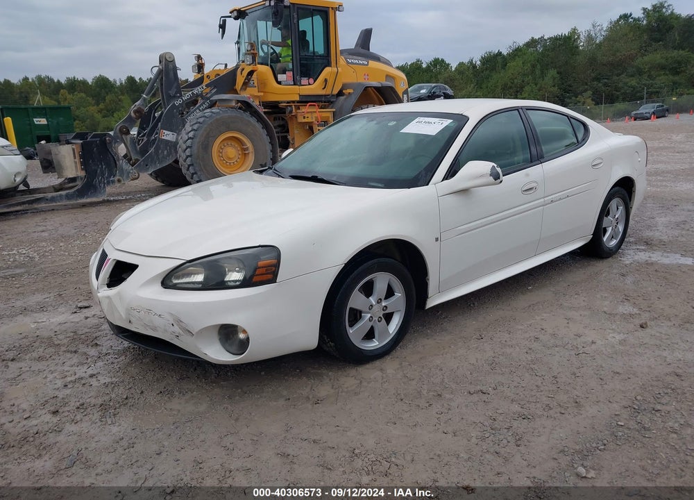 2008 PONTIAC GRAND PRIX VIN: 2G2WP552081155990