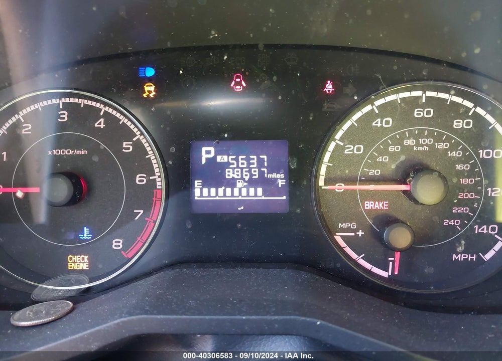 2018 SUBARU CROSSTREK 2.0I PREMIUM VIN: JF2GTABC3JH317505