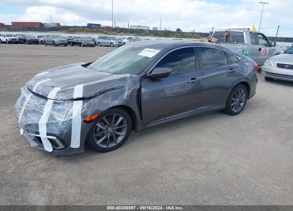 2019 HONDA CIVIC EX VIN: 19XFC1F34KE215397