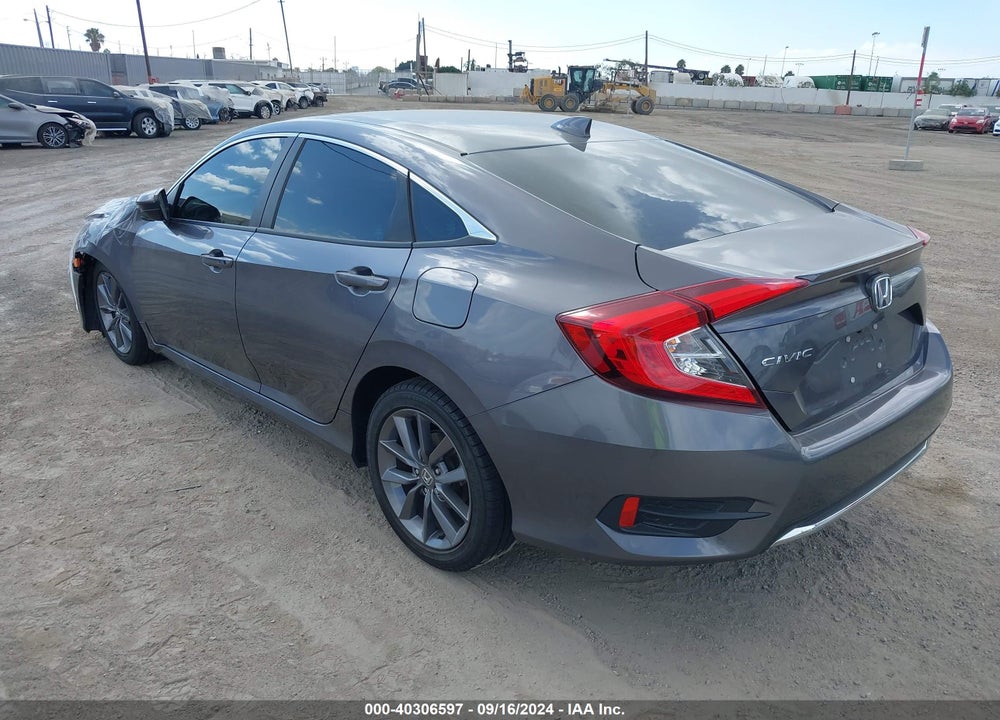 2019 HONDA CIVIC EX VIN: 19XFC1F34KE215397