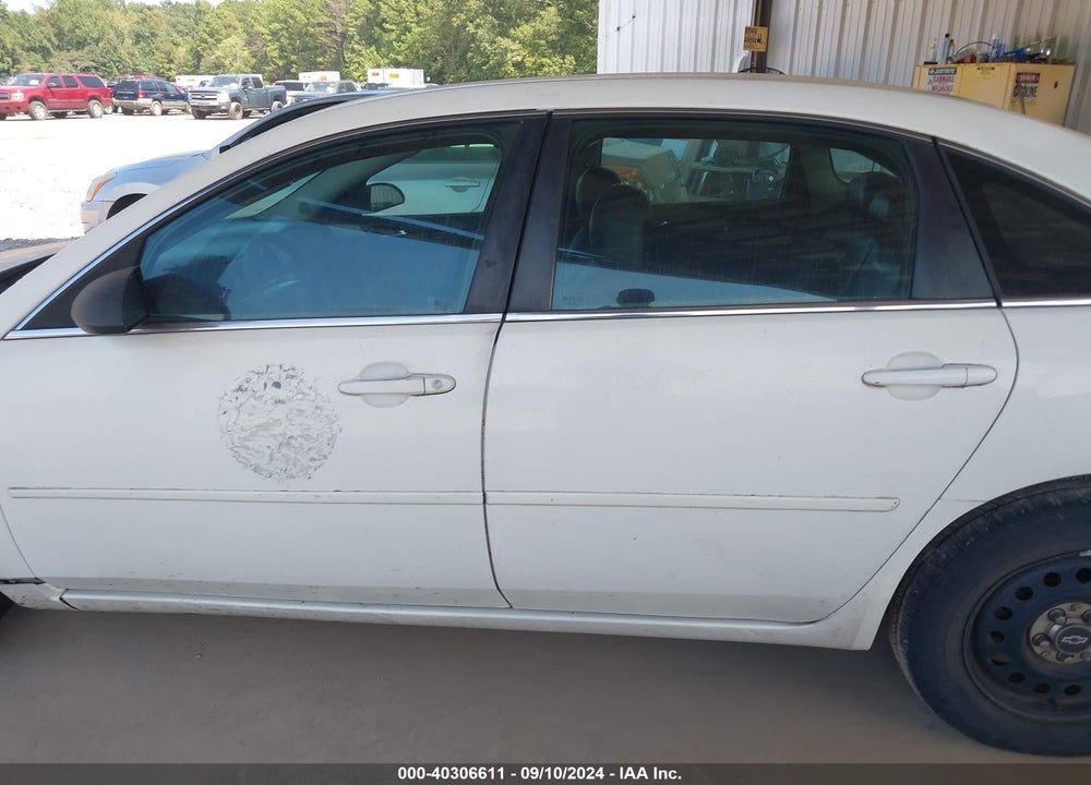 2007 CHEVROLET IMPALA POLICE VIN: 2G1WS55RX79416218