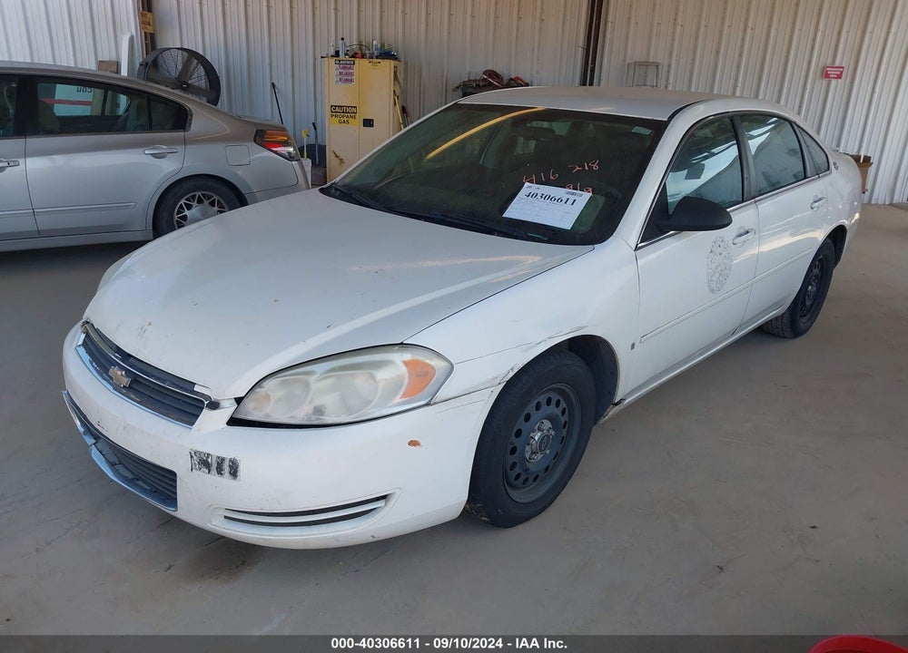 2007 CHEVROLET IMPALA POLICE VIN: 2G1WS55RX79416218