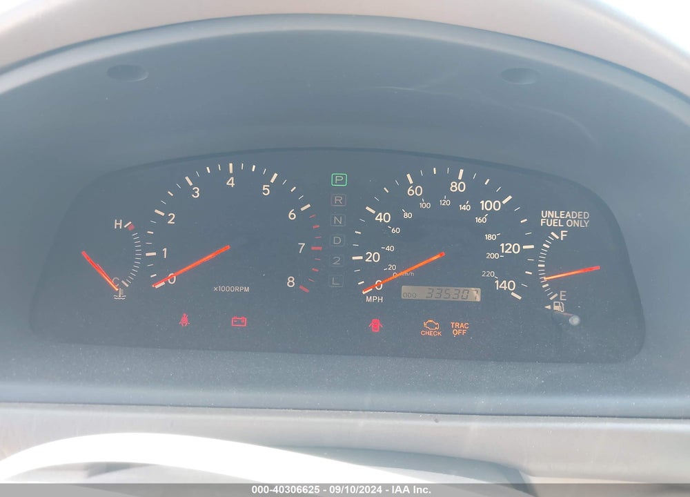 2000 LEXUS ES 300 VIN: JT8BF28G4Y0283002
