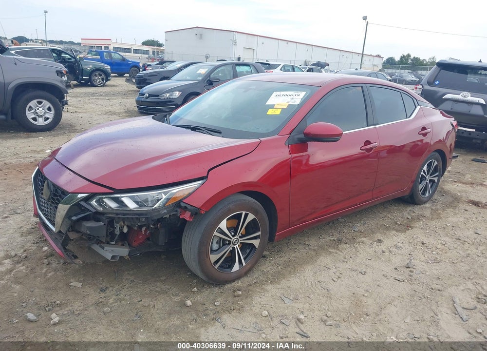 2020 NISSAN SENTRA SV XTRONIC CVT VIN: 3N1AB8CV7LY236887