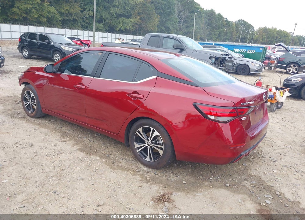 2020 NISSAN SENTRA SV XTRONIC CVT VIN: 3N1AB8CV7LY236887