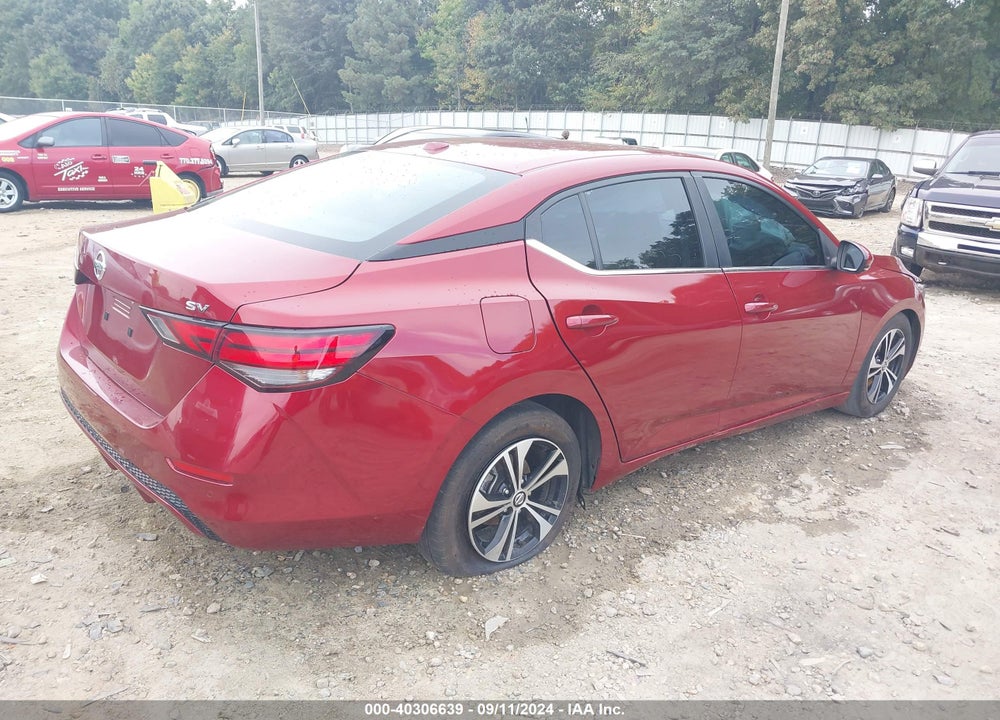 2020 NISSAN SENTRA SV XTRONIC CVT VIN: 3N1AB8CV7LY236887