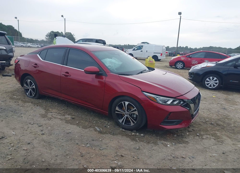 2020 NISSAN SENTRA SV XTRONIC CVT VIN: 3N1AB8CV7LY236887