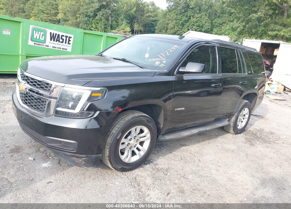 2015 CHEVROLET TAHOE LS VIN: 1GNSCAKC3FR112249