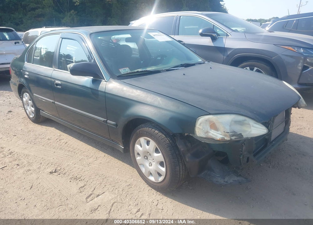 2000 HONDA CIVIC LX VIN: 2HGEJ6672YH522809