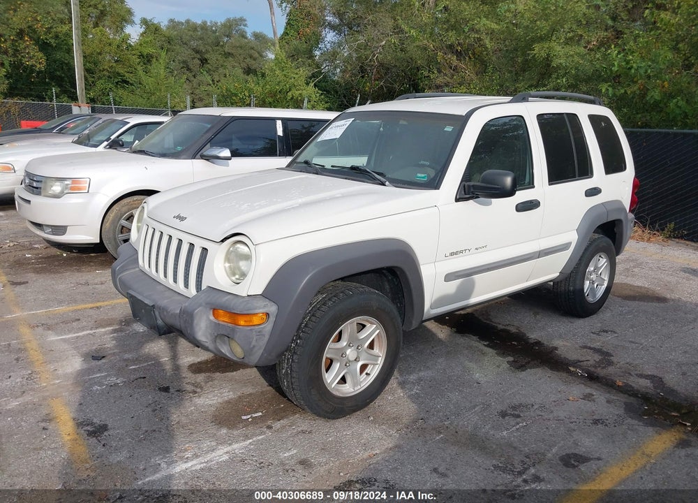 2002 JEEP LIBERTY SPORT VIN: 1J4GK48K02W115505