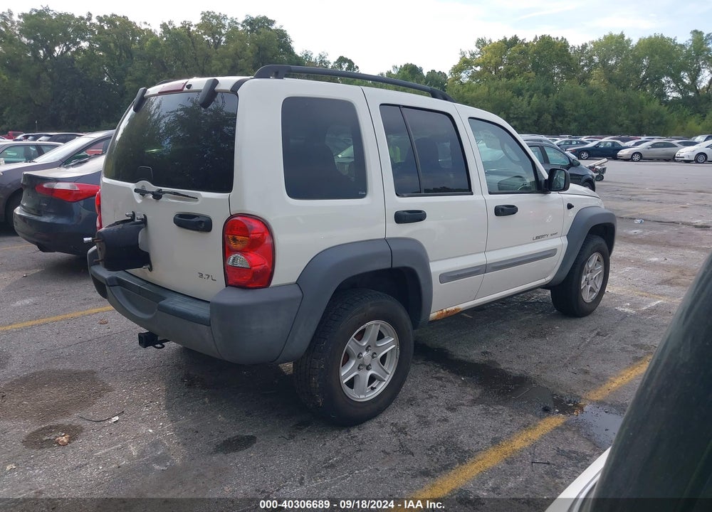 2002 JEEP LIBERTY SPORT VIN: 1J4GK48K02W115505
