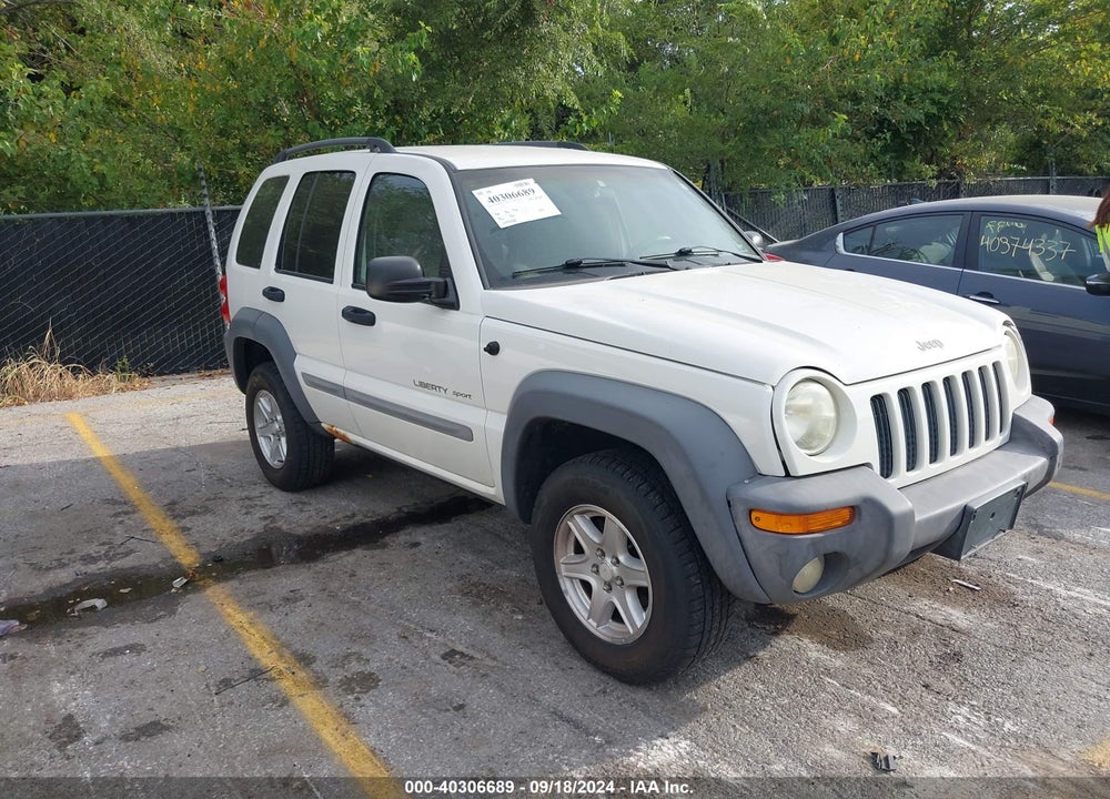 2002 JEEP LIBERTY SPORT VIN: 1J4GK48K02W115505