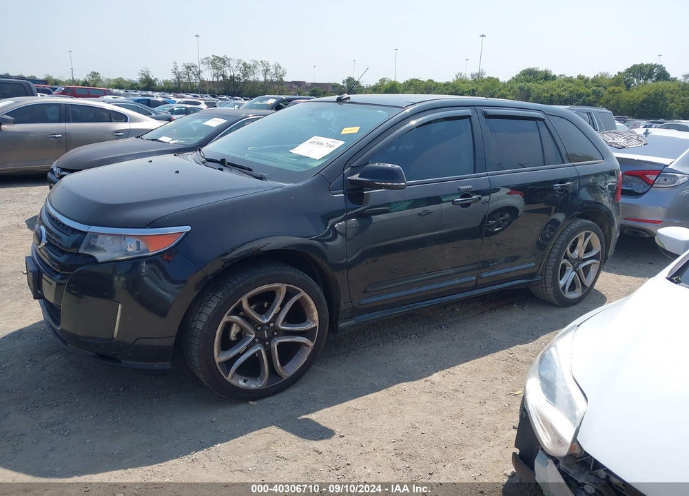 2013 FORD EDGE SPORT VIN: 2FMDK3AK6DBC44572