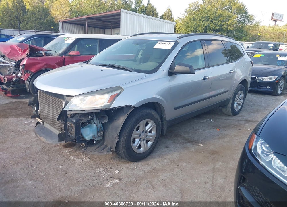 2015 CHEVROLET TRAVERSE LS VIN: 1GNKRFED5FJ379469