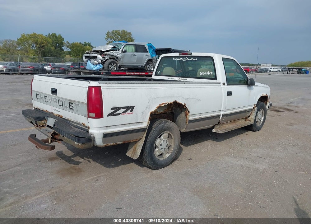 1995 CHEVROLET GMT-400 K1500 VIN: 1GCEK14K6SZ153045