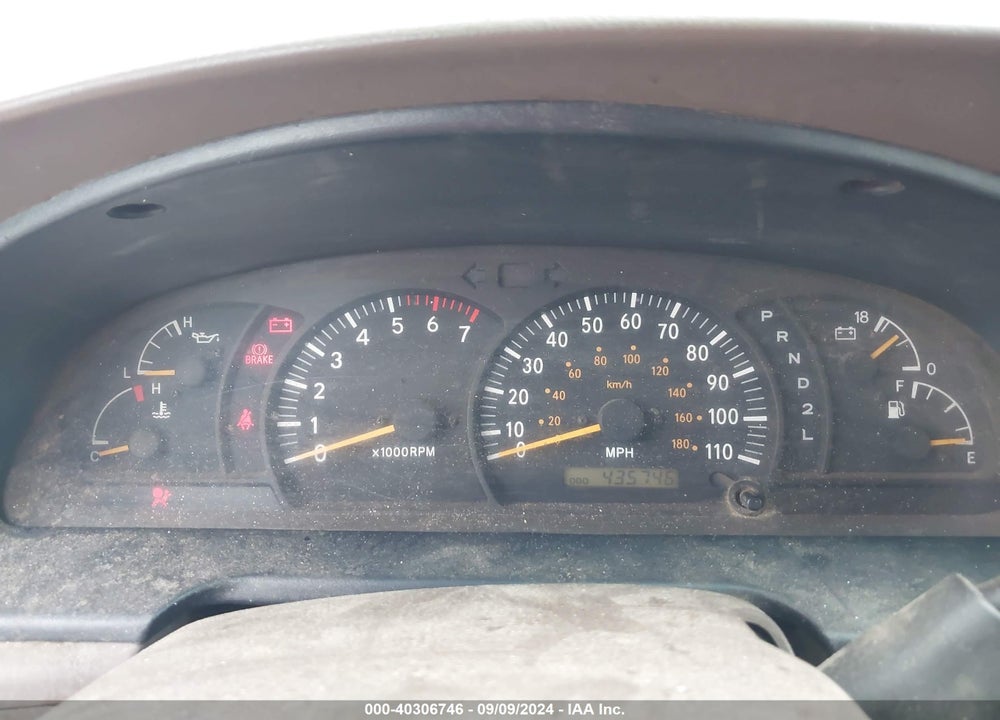 2001 TOYOTA TUNDRA SR5 V8 VIN: 5TBRT34121S155434