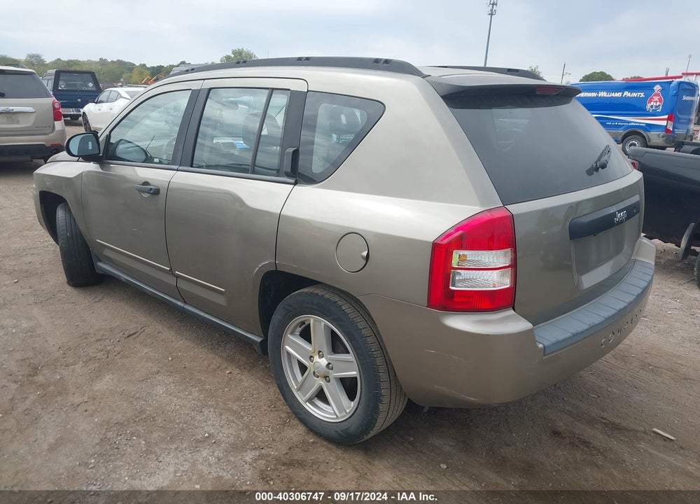 2008 JEEP COMPASS SPORT VIN: 1J8FT47048D642880