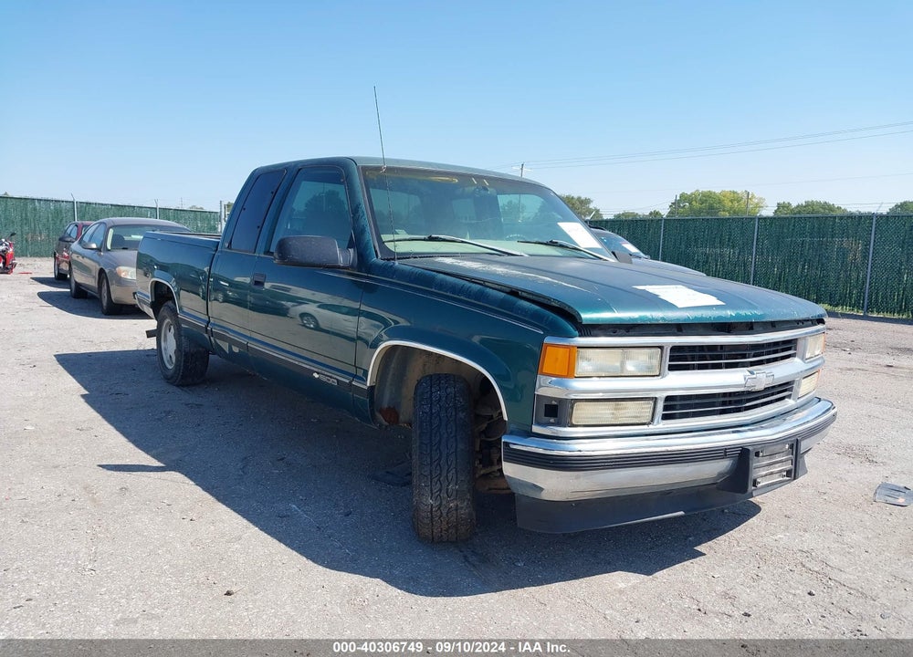 1998 CHEVROLET C1500 FLEETSIDE VIN: 2GCEC19R0W1220644