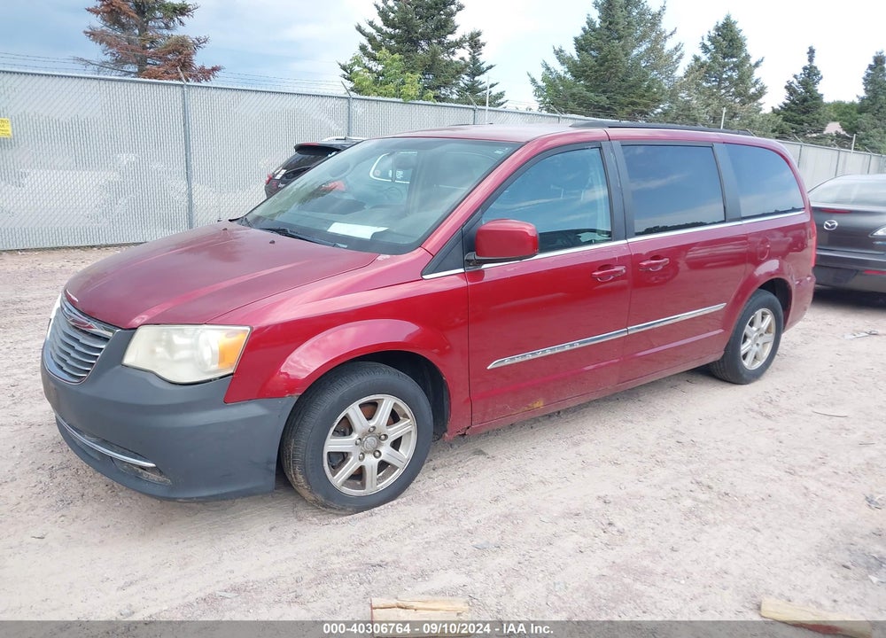 2012 CHRYSLER TOWN & COUNTRY TOURING VIN: 2C4RC1BG2CR197746