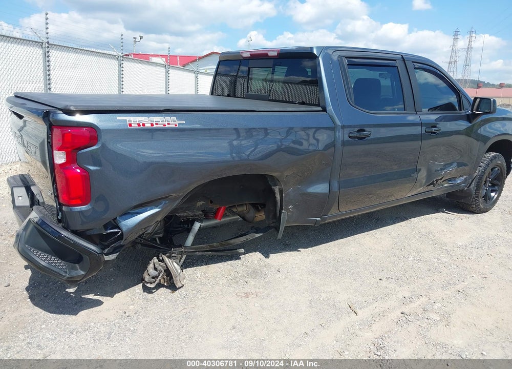 2021 CHEVROLET SILVERADO 1500 4WD SHORT BED LT TRAIL BOSS VIN: 1GCPYFED0MZ198344