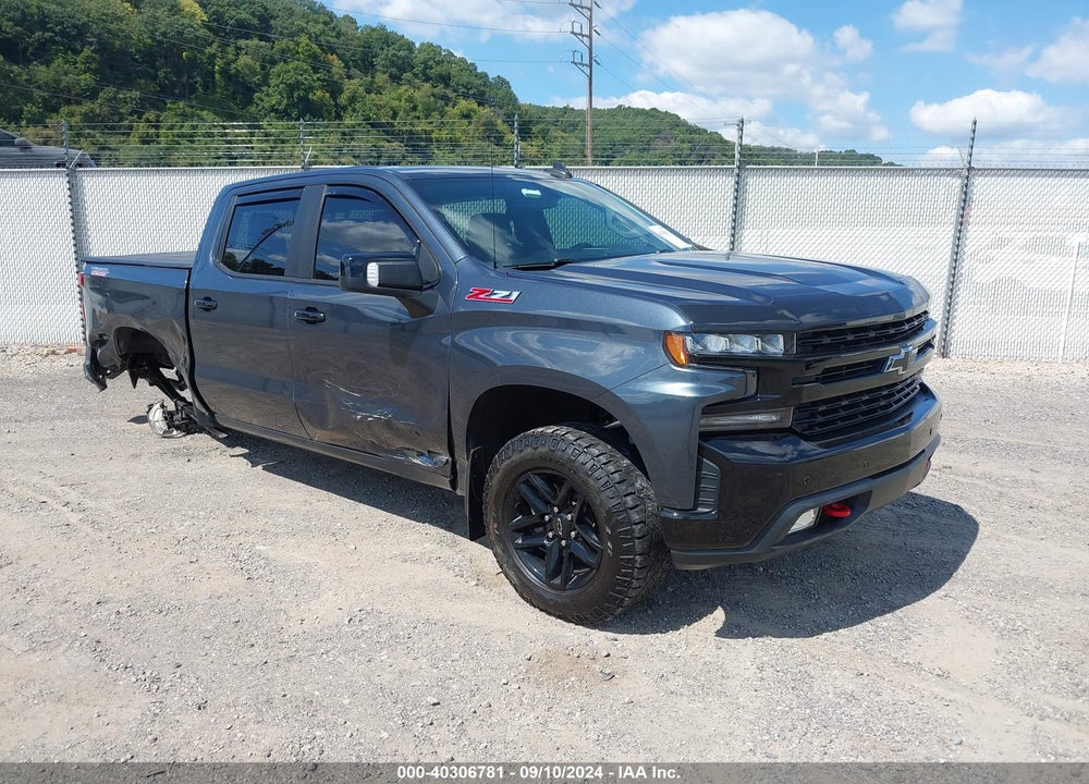 2021 CHEVROLET SILVERADO 1500 4WD SHORT BED LT TRAIL BOSS VIN: 1GCPYFED0MZ198344