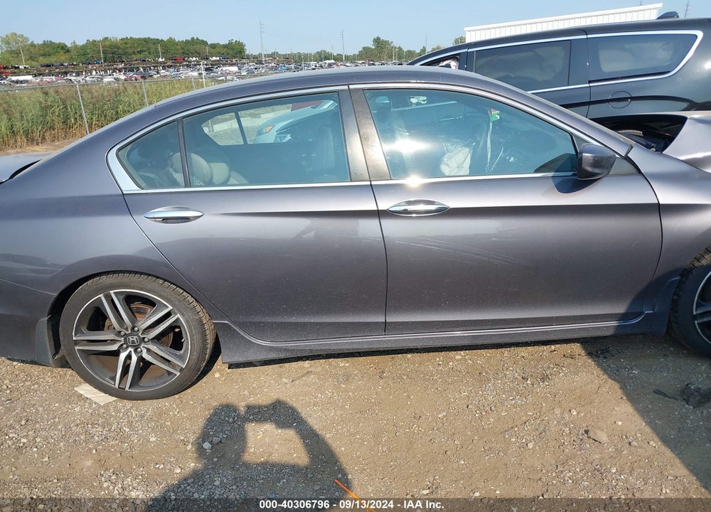 2017 HONDA ACCORD SPORT VIN: 1HGCR2F54HA160097
