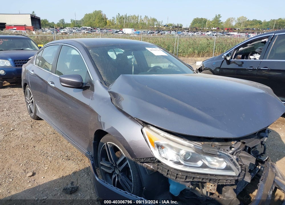 2017 HONDA ACCORD SPORT VIN: 1HGCR2F54HA160097