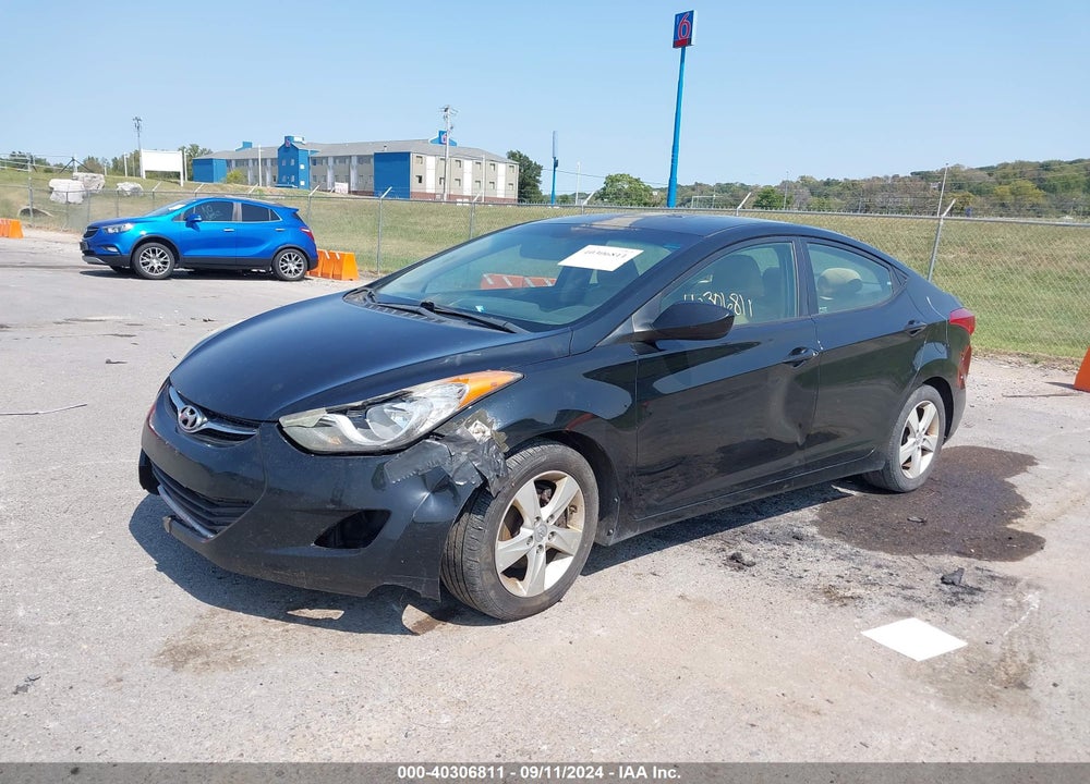 2012 HYUNDAI ELANTRA GLS VIN: 5NPDH4AE9CH097282