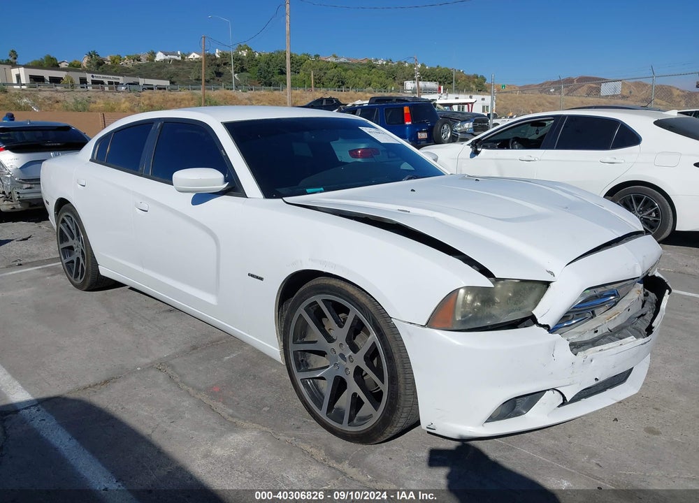 2012 DODGE CHARGER R/T VIN: 2C3CDXCT9CH244587