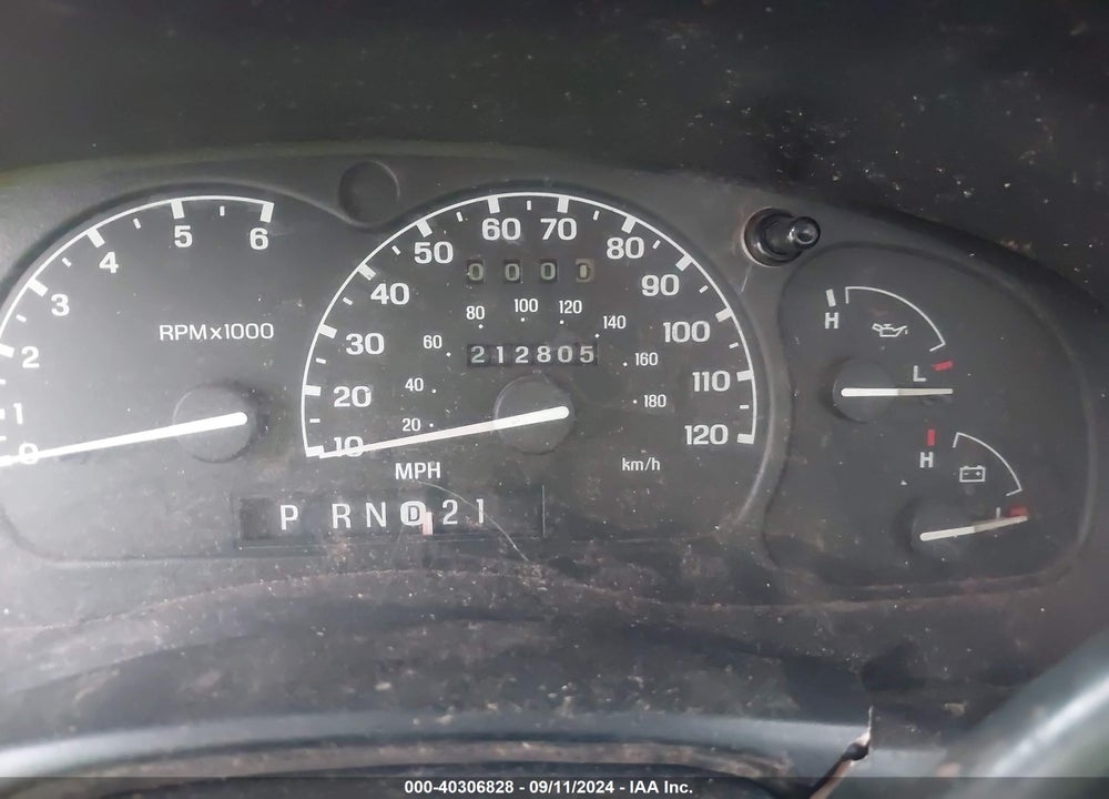 2001 FORD RANGER EDGE/XLT VIN: 1FTYR14E21PA21932