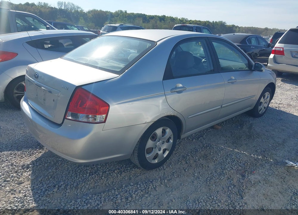 2009 KIA SPECTRA EX VIN: KNAFE222095612167