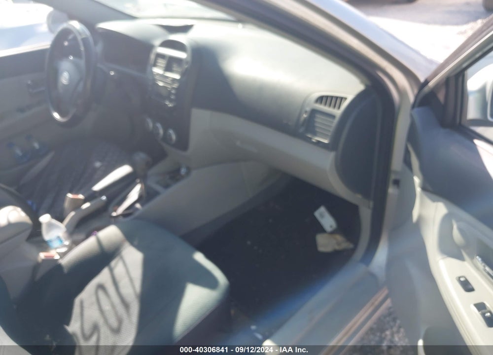 2009 KIA SPECTRA EX VIN: KNAFE222095612167