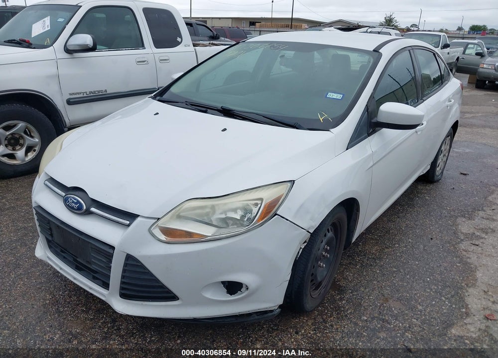 2012 FORD FOCUS SE VIN: 1FAHP3F22CL320731