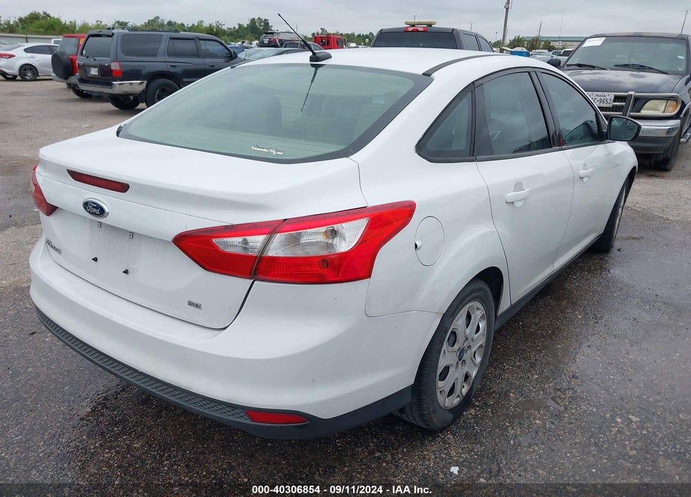 2012 FORD FOCUS SE VIN: 1FAHP3F22CL320731