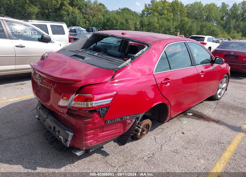 2010 TOYOTA CAMRY SE VIN: 4T1BF3EK2AU508947