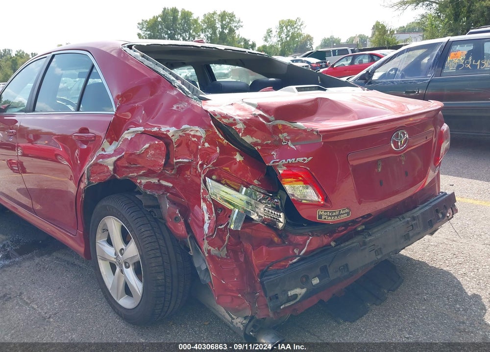 2010 TOYOTA CAMRY SE VIN: 4T1BF3EK2AU508947