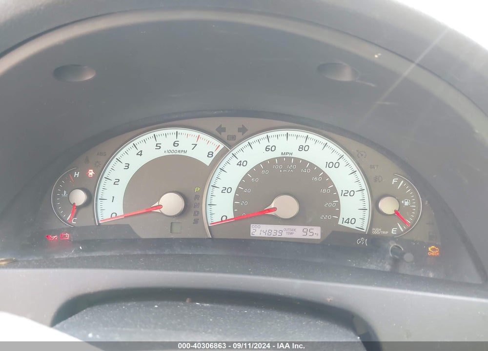 2010 TOYOTA CAMRY SE VIN: 4T1BF3EK2AU508947