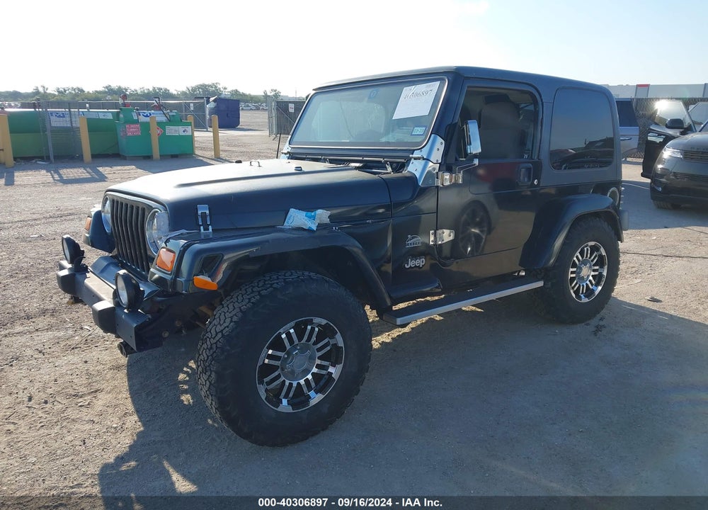 2003 JEEP WRANGLER SAHARA VIN: 1J4FA59SX3P350850
